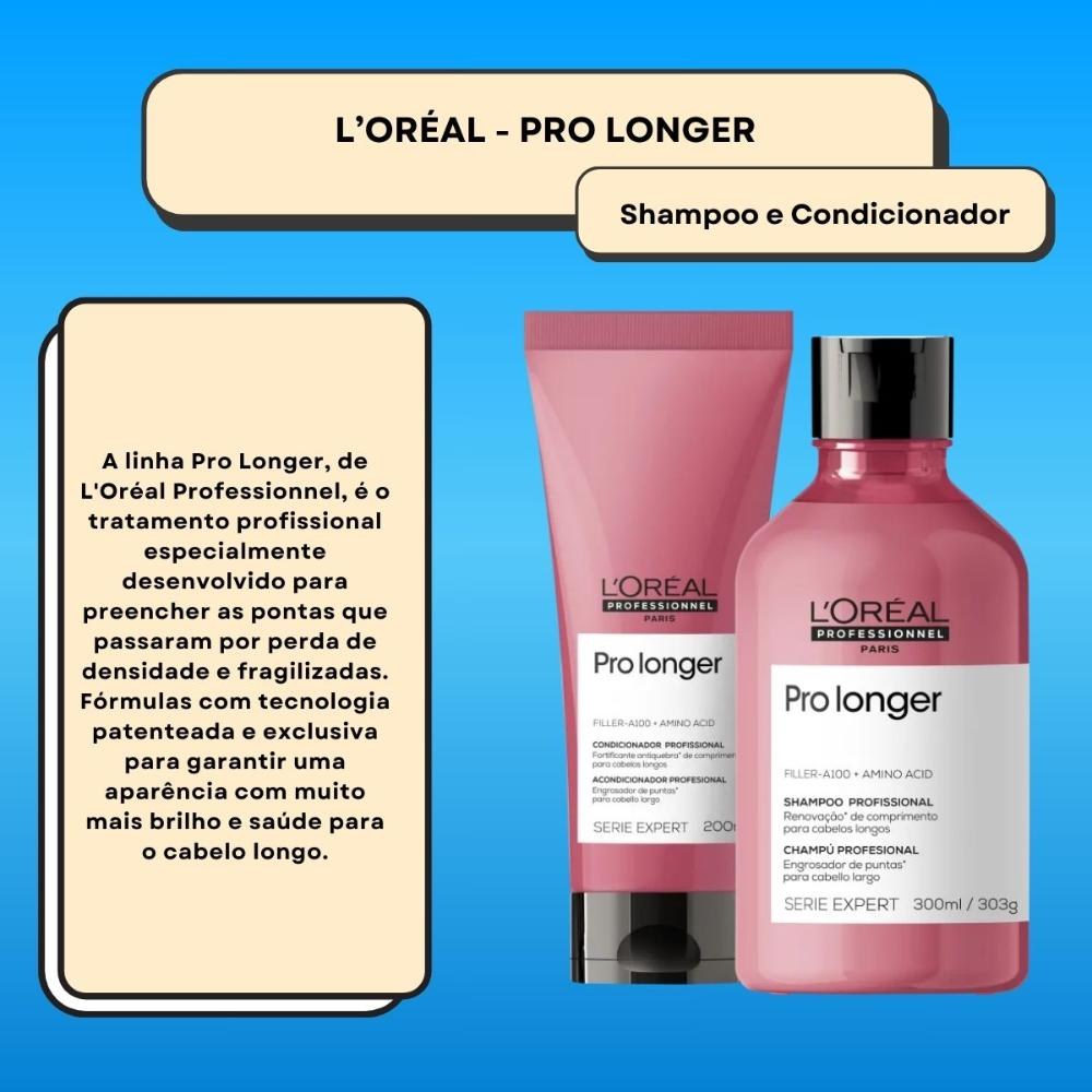 L'Oréal Serie Expert Pro Longer - Shampoo 300ml + Condicionador 200ml — imagem 2 | Farmácia Resyla