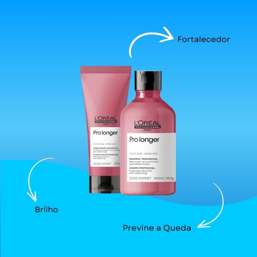 L'Oréal Serie Expert Pro Longer - Shampoo 300ml + Condicionador 200ml — imagem 4 | Farmácia Resyla