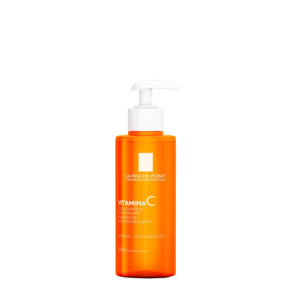 La Roche-Posay - Vitamina C - Gel de Limpeza Facial Antioxidante Iluminador Redutor de Poros - 120g — imagem 4 | Farmácia Resyla