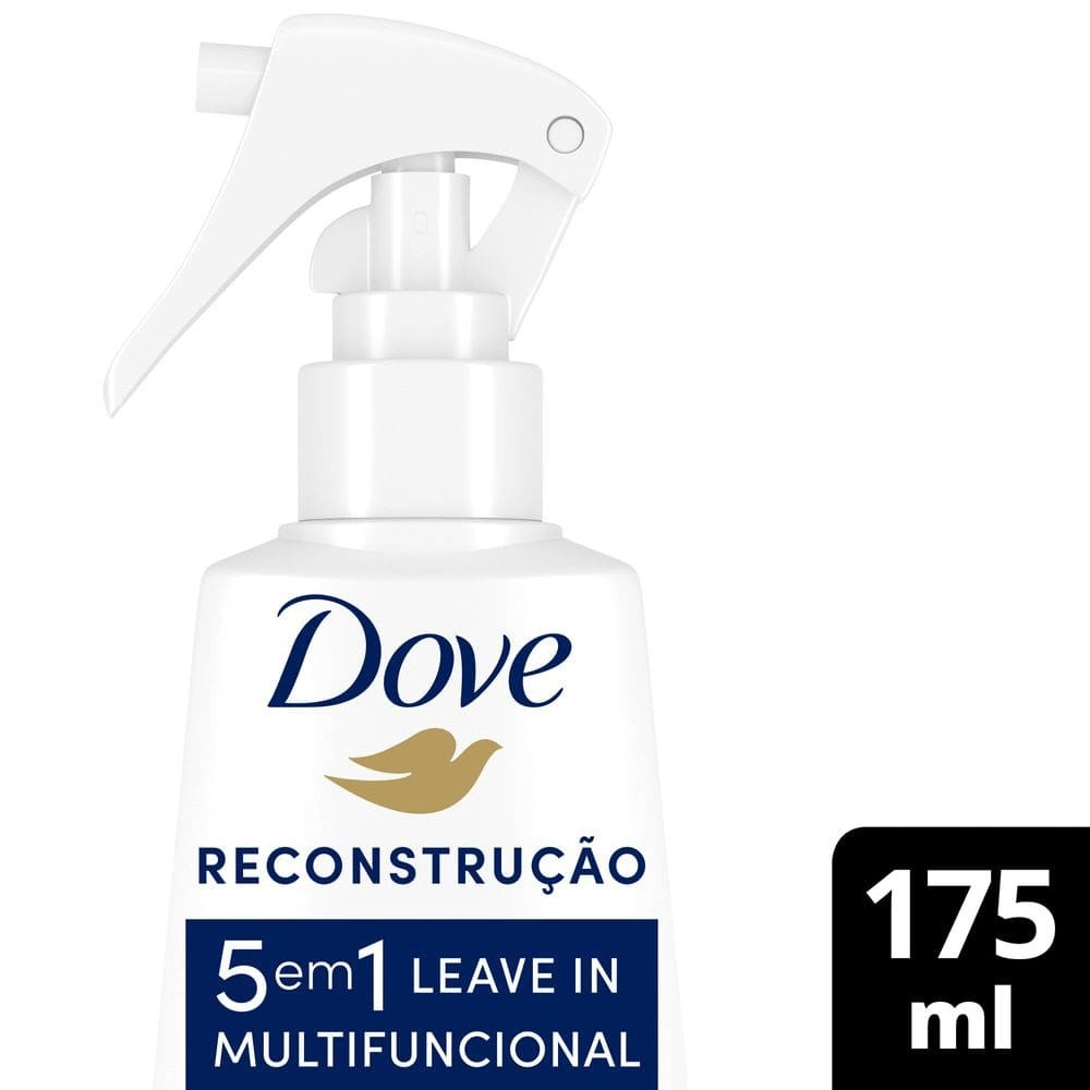 Leave-in Multifuncional Dove Reconstrução + 2% Queratina Complex 5 em 1 Spray 175ml — Dove | Farmácia Resyla