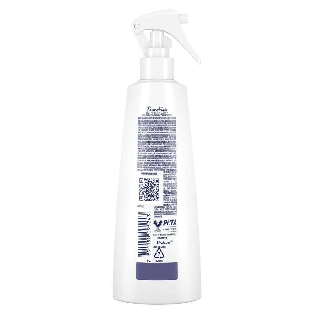 Leave-in Multifuncional Dove Reconstrução + 2% Queratina Complex 5 em 1 Spray 175ml — imagem 3 | Farmácia Resyla