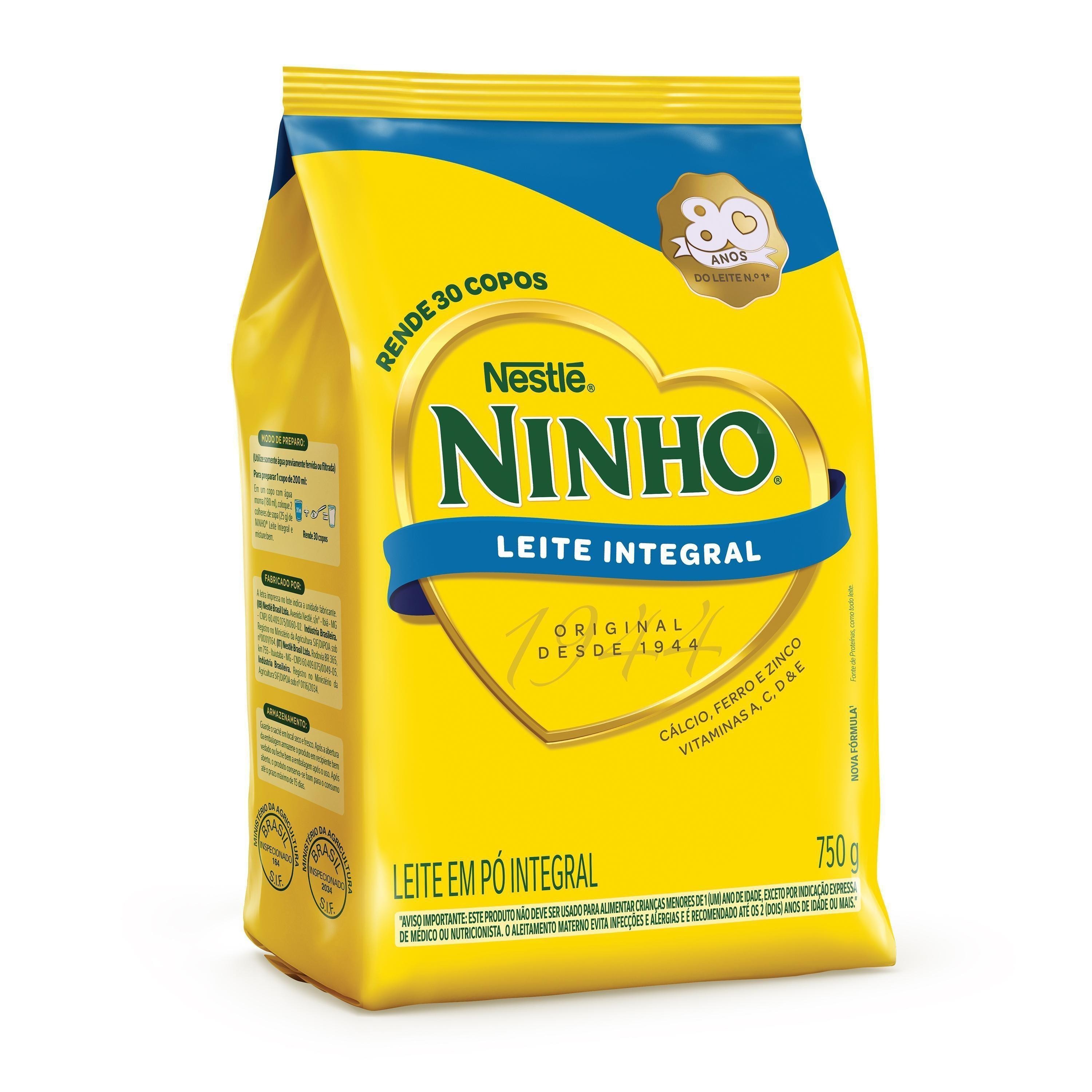 Leite em Pó Ninho Integral Sachet 750g — Ninho | Farmácia Resyla