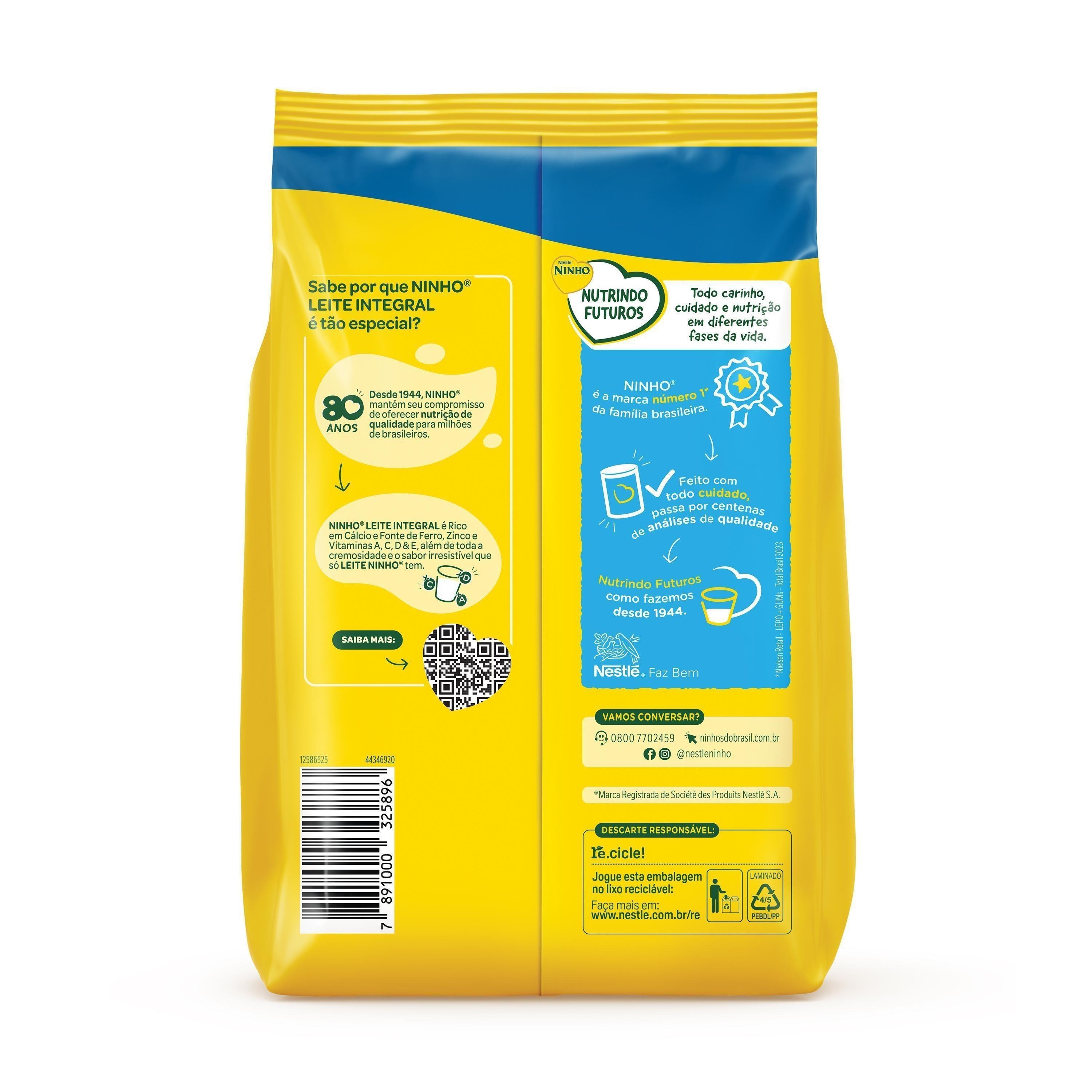 Leite em Pó Ninho Integral Sachet 750g — imagem 4 | Farmácia Resyla