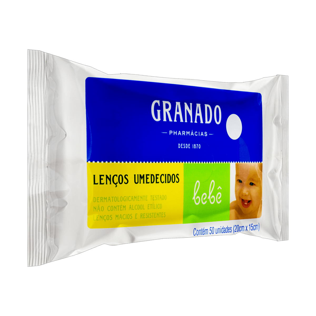 Lenços Umedecidos Granado Bebê Tradicional 50 Unidades — imagem 3 | Farmácia Resyla