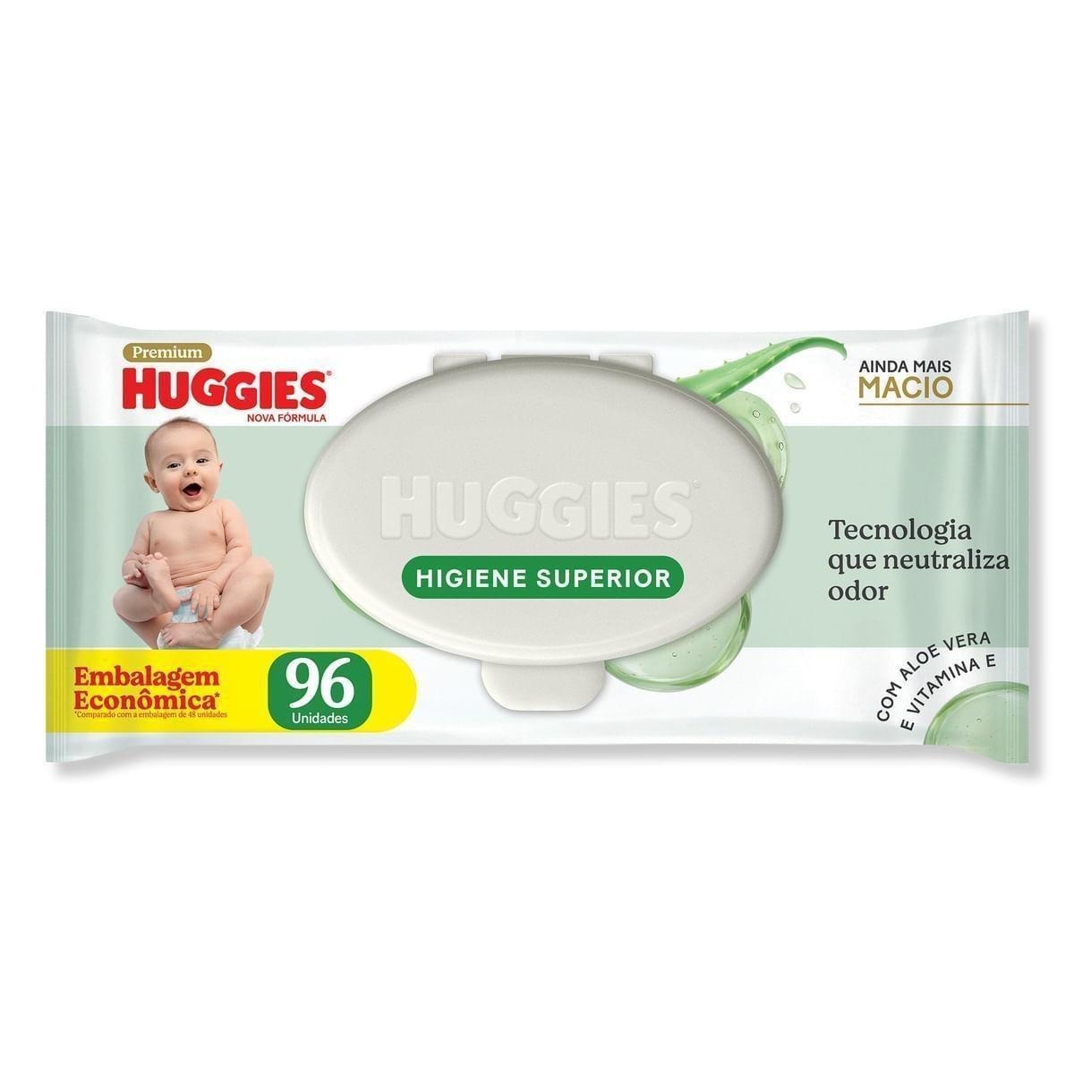 Lenços Umedecidos Huggies Higiene Superior Limpam 2x Mais 192 Unidades — Huggies | Farmácia Resyla