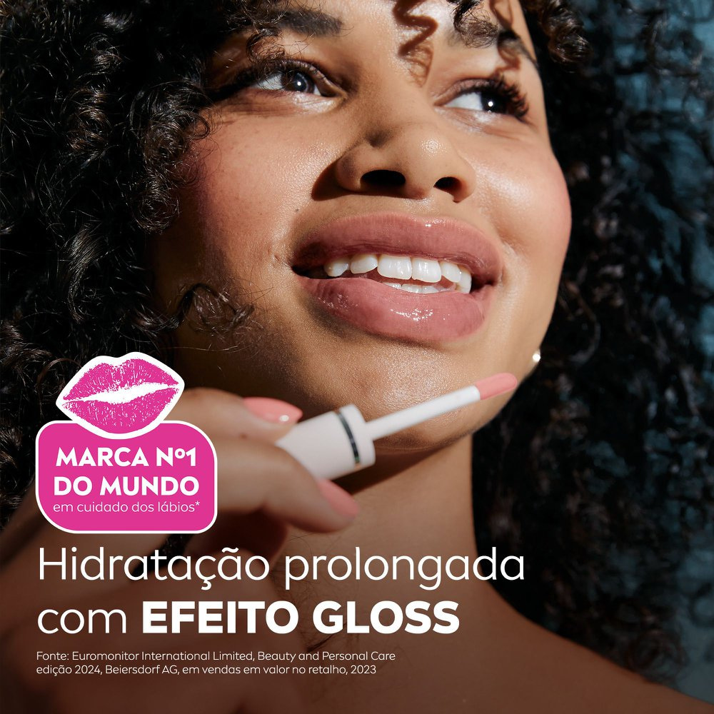 Lip OIl Nivea Brilho Nutritivo Rosé 5,5ml — imagem 3 | Farmácia Resyla