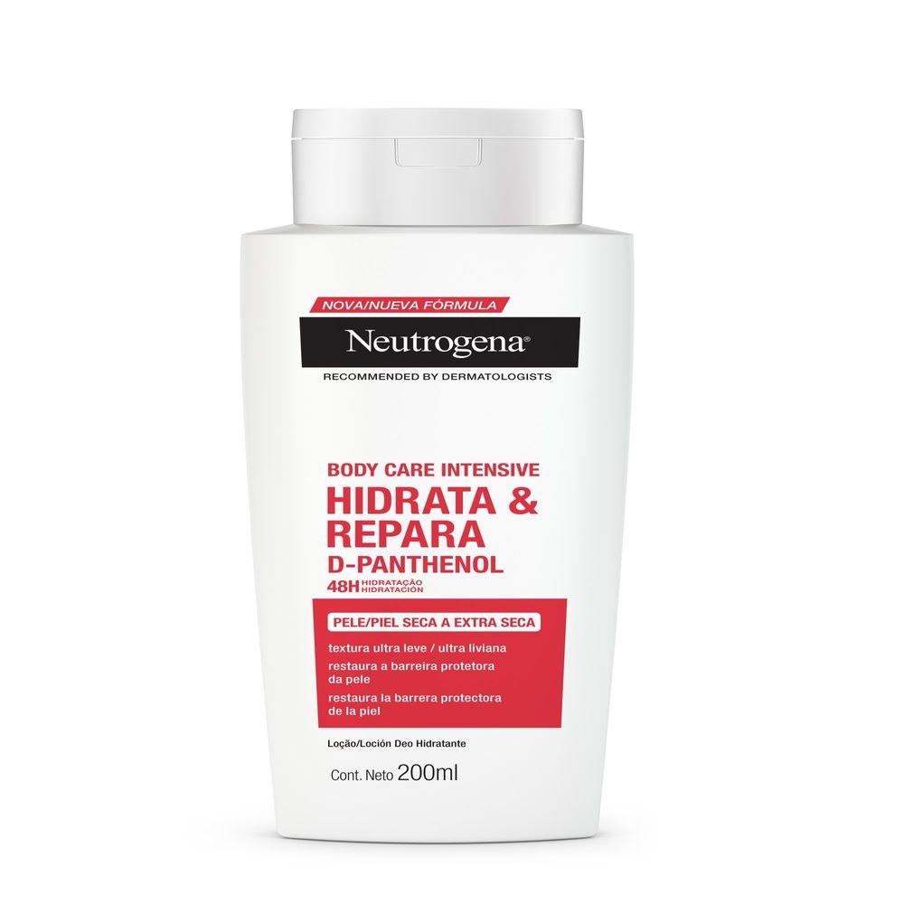 Loção Corporal Neutrogena Body Care Intensive Hidrata e Repara 200ml — Neutrogena | Farmácia Resyla