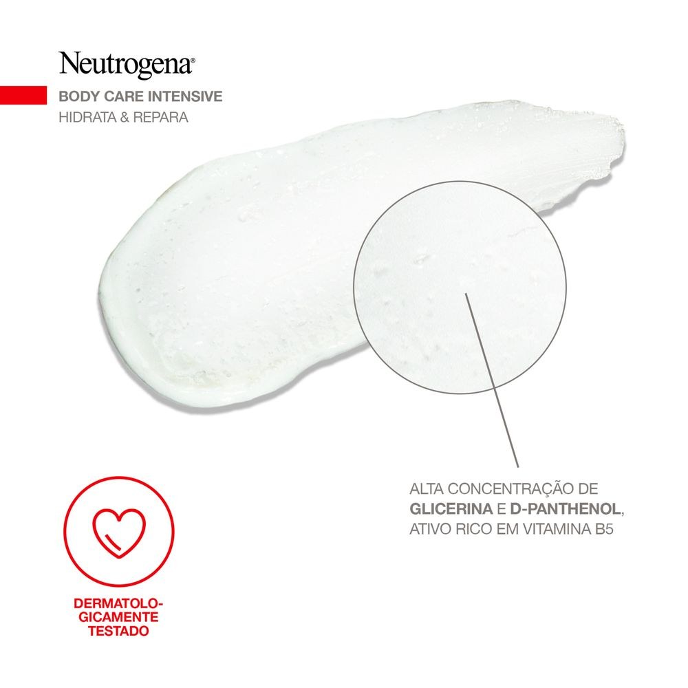 Loção Corporal Neutrogena Body Care Intensive Hidrata e Repara 200ml — imagem 3 | Farmácia Resyla