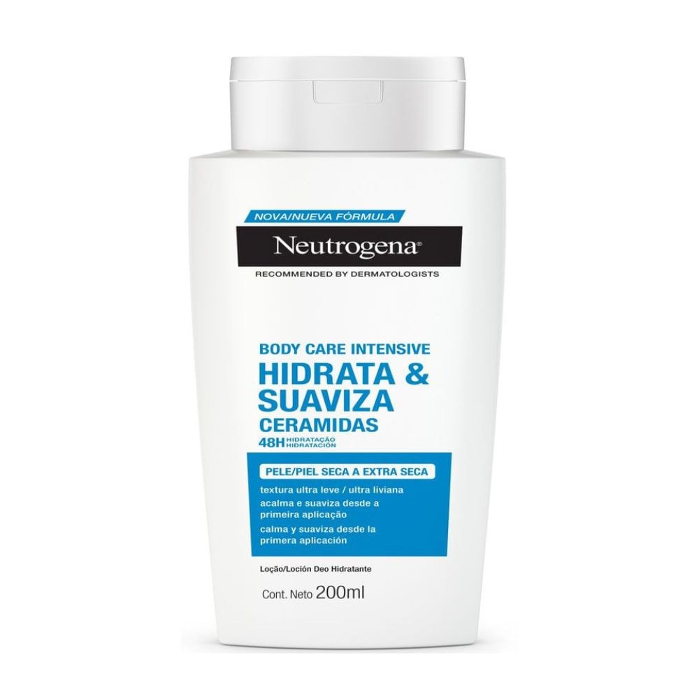 Loção Corporal Neutrogena Body Care Intensive Hidrata e Suaviza 200ml — Neutrogena | Farmácia Resyla
