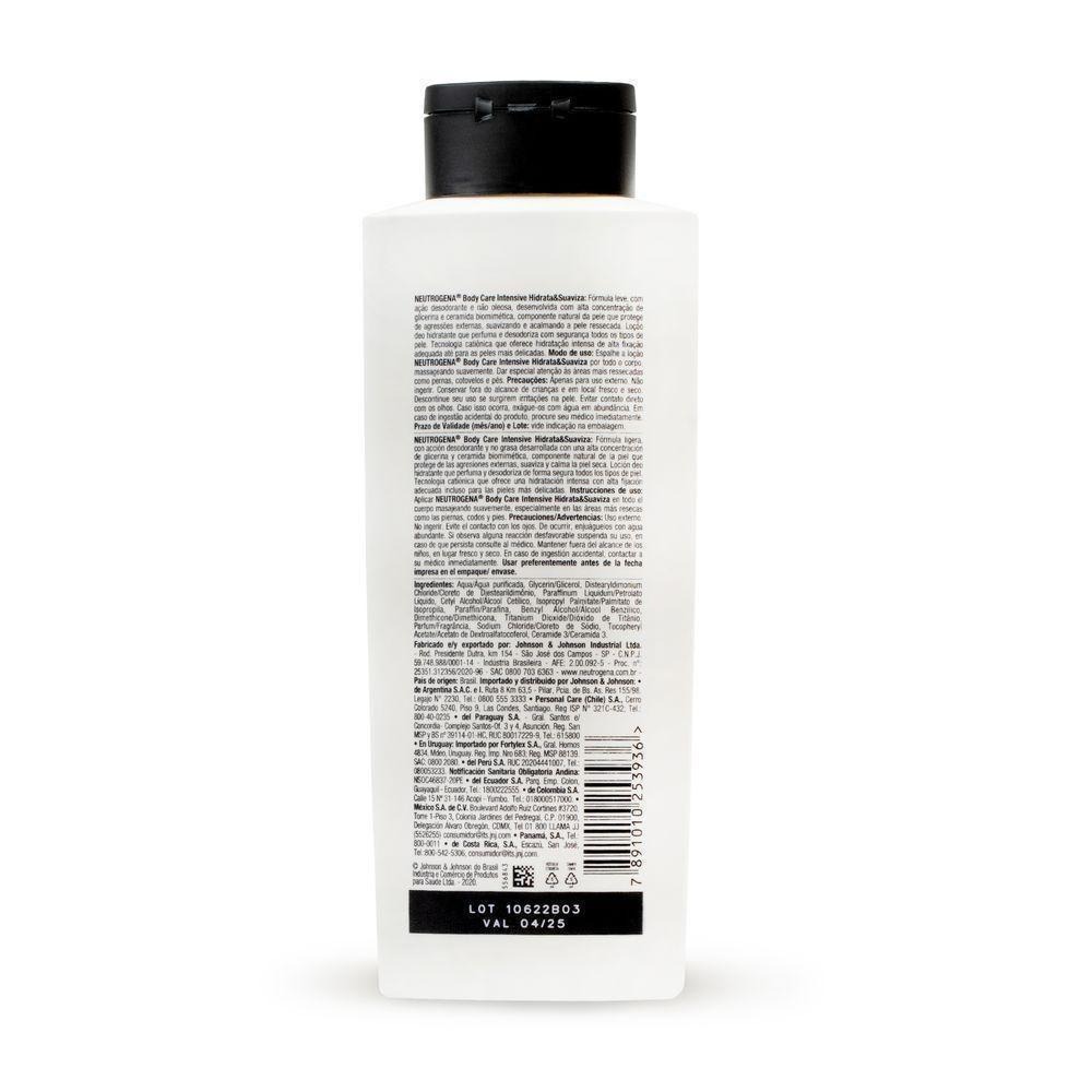 Loção Corporal Neutrogena Body Care Intensive Hidrata e Suaviza com Ceramidas 400ml — imagem 3 | Farmácia Resyla