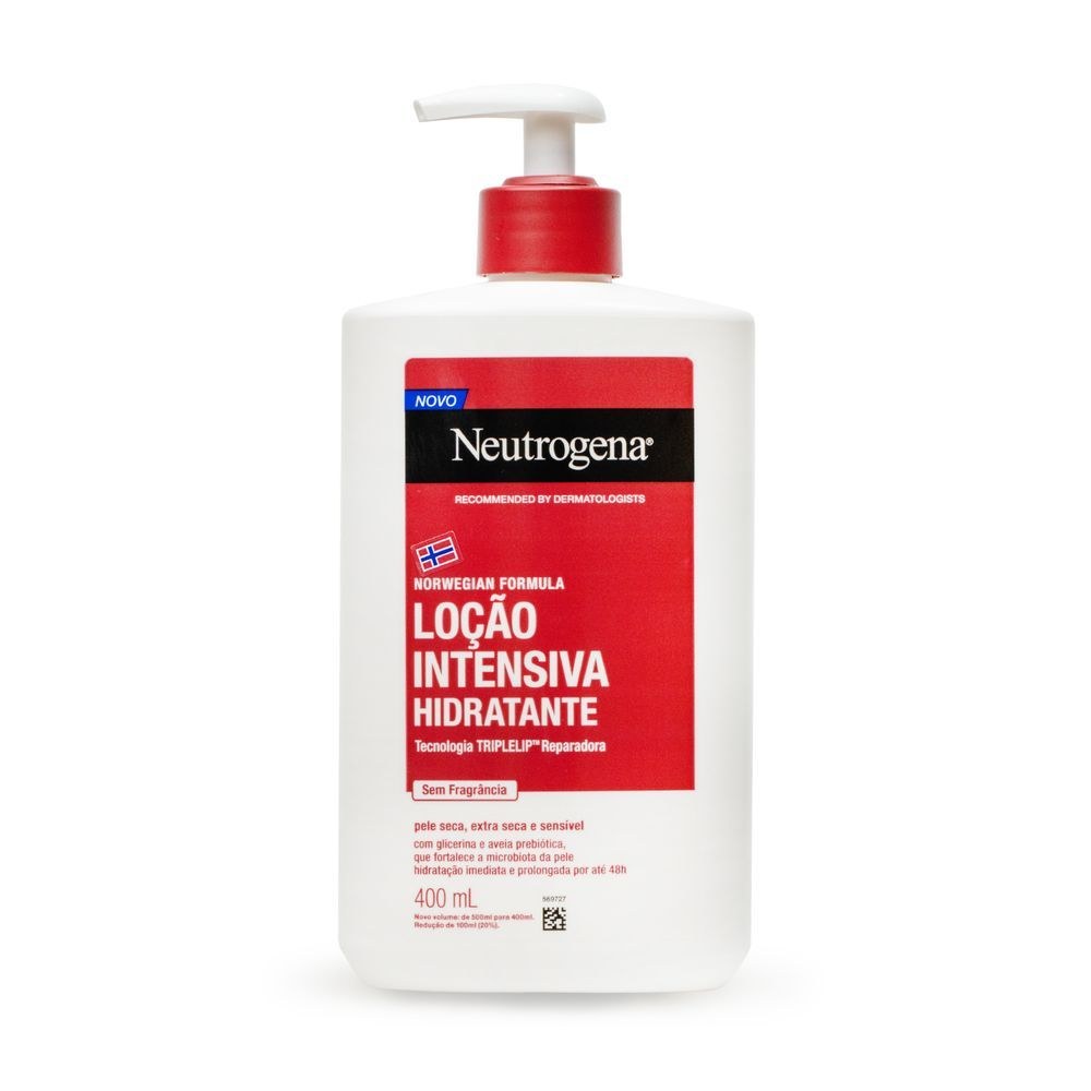 Loção Corporal Neutrogena Norwegian Formula Hidratante Intensiva Sem Fragrância 400ml — imagem 2 | Farmácia Resyla