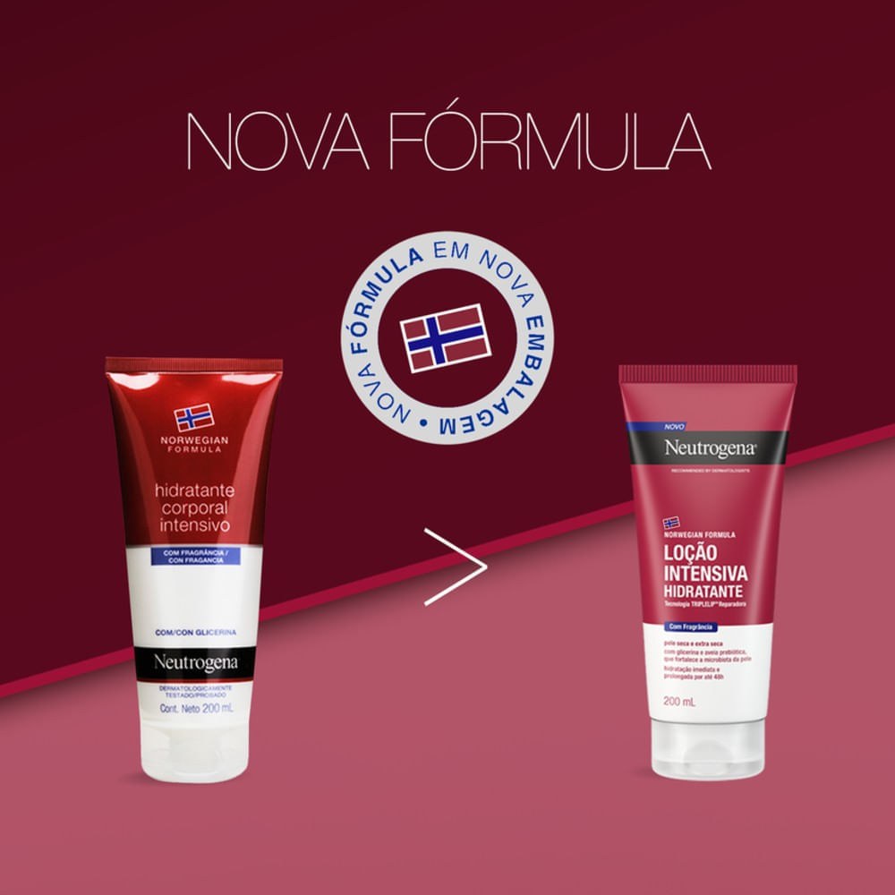 Loção Corporal Neutrogena Norwegian Hidratante Intensiva com Fragrância 200ml — imagem 3 | Farmácia Resyla