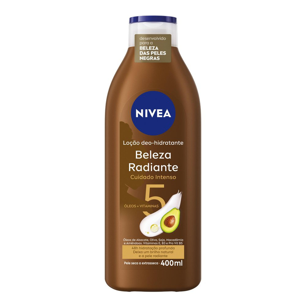 Loção Corporal Nivea Beleza Radiante Cuidado Intenso Pele Negra 400ml — Nivea | Farmácia Resyla