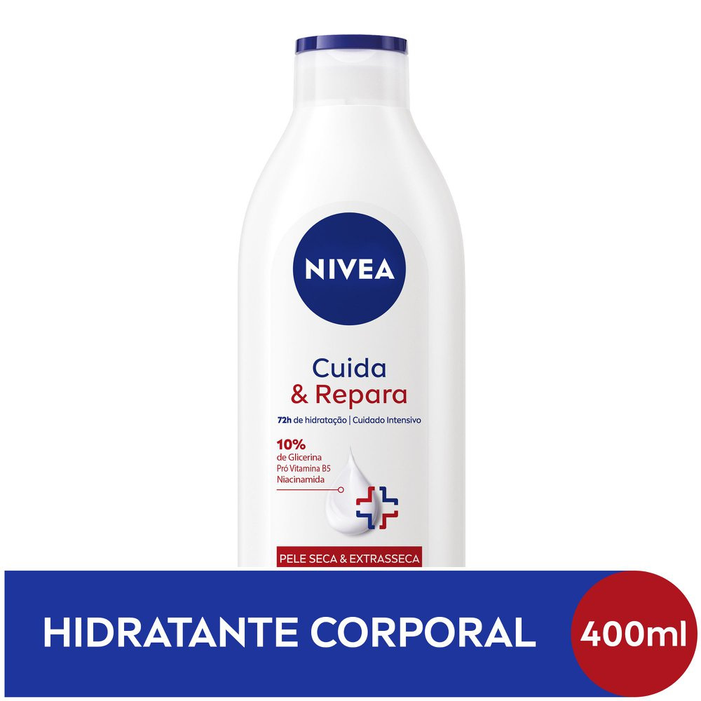 Loção Corporal Nivea Cuida & Repara 400ml — Nivea | Farmácia Resyla