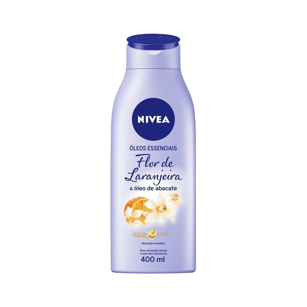 Loção Corporal Nivea Óleo Essencial Flor de Laranjeira 400ml — Nivea | Farmácia Resyla