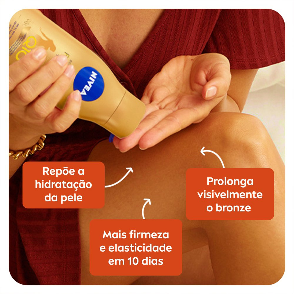 Loção Corporal Nivea Q10 Firmador Prolongador de Bronze 200ml — imagem 3 | Farmácia Resyla