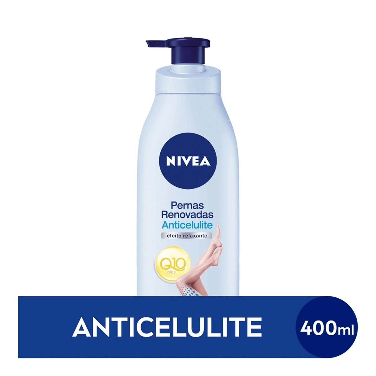 Loção Corporal Nivea Q10 Pernas Renovadas Anticelulite 400ml — Nivea | Farmácia Resyla