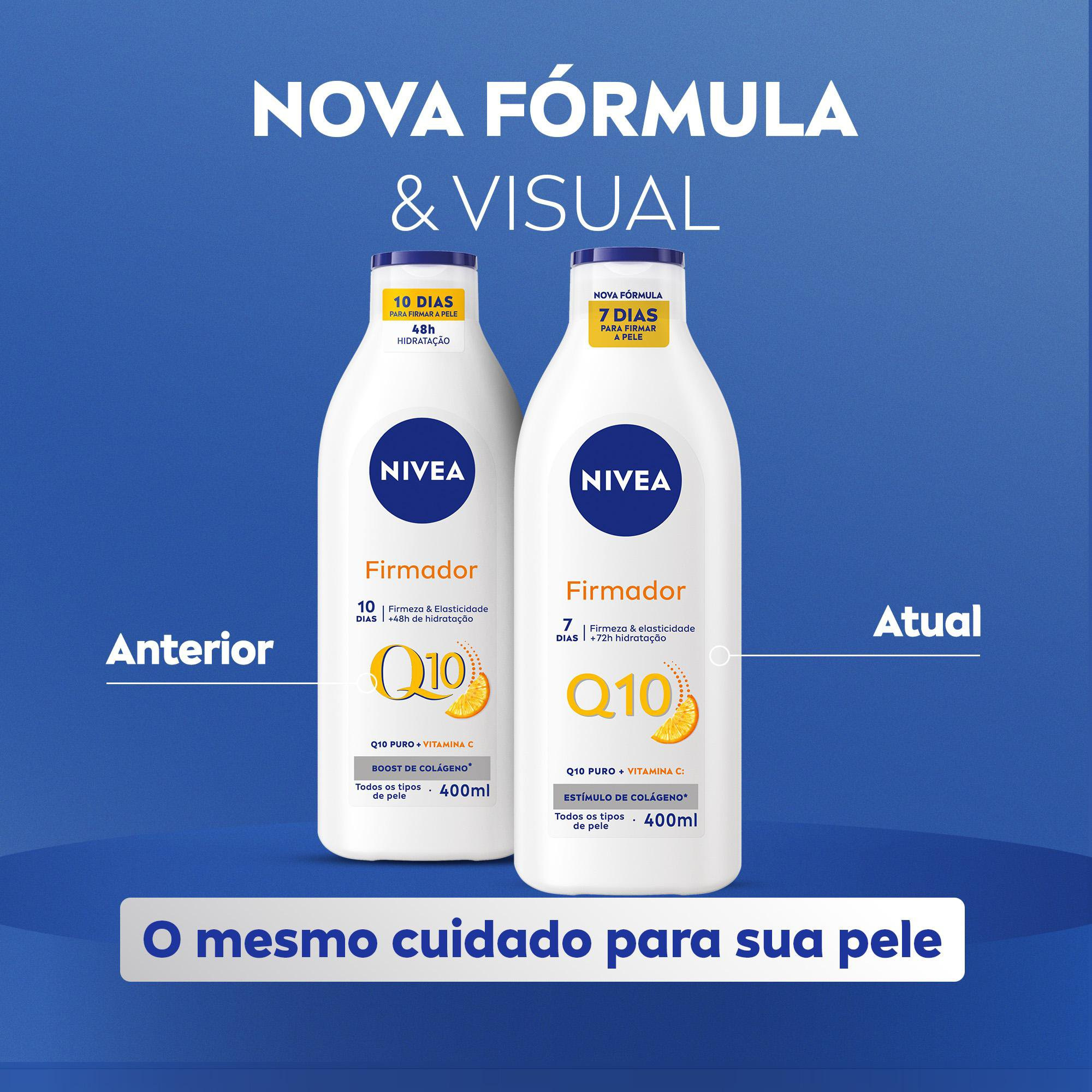 Loção Corporal Nivea Q10 + Vitamina C Firmadora 400ml — imagem 3 | Farmácia Resyla