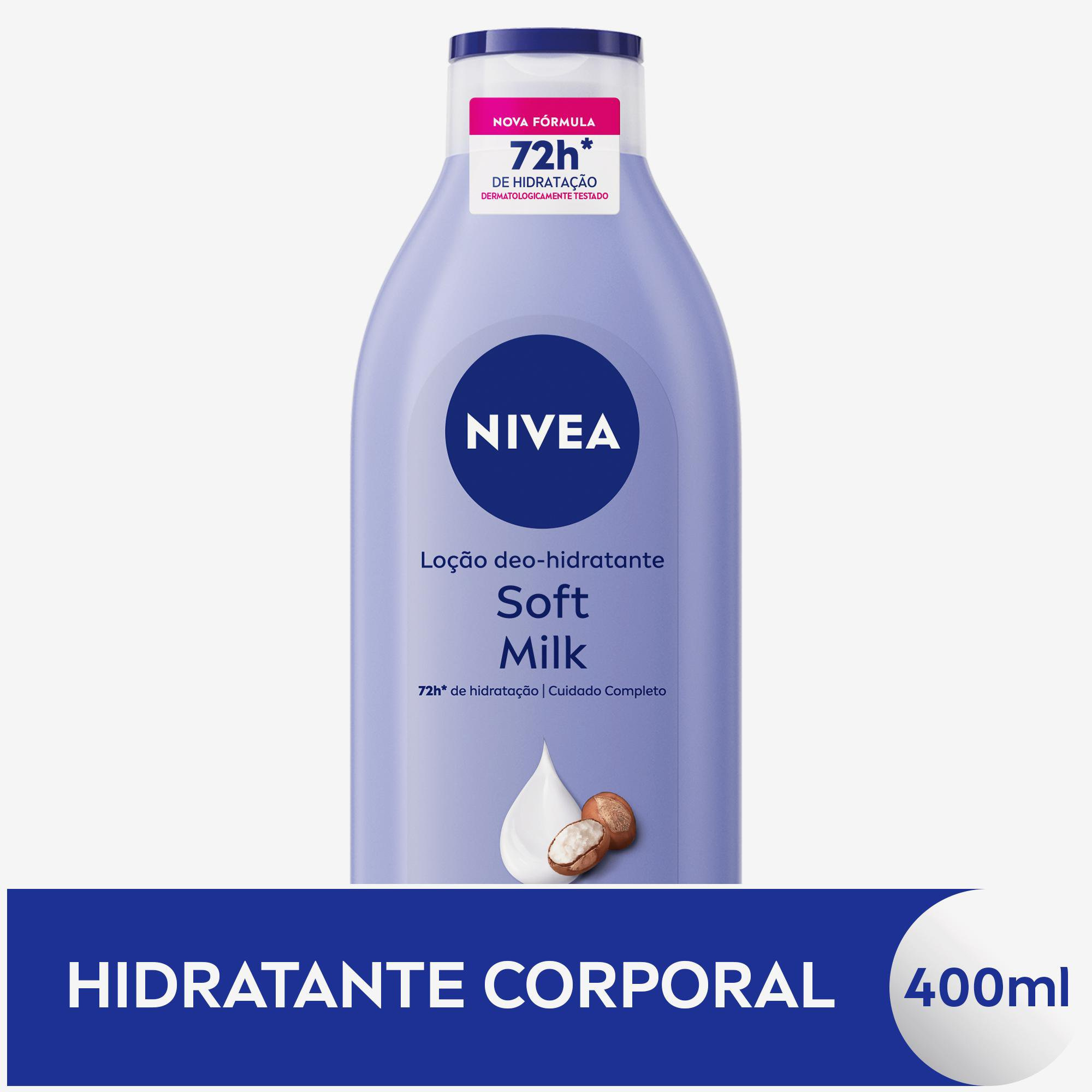 Loção Corporal Nivea Soft Milk Hidratante Pele Seca com Manteiga de Karité 400ml — imagem 2 | Farmácia Resyla