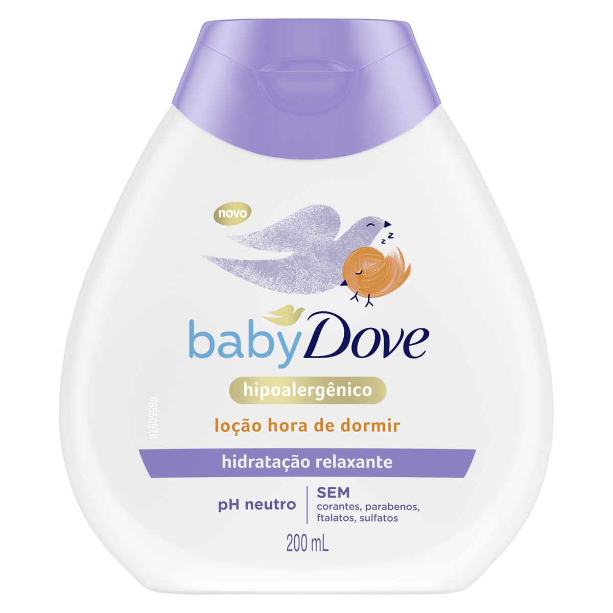 Loção Hidratante Infantil Baby Dove Hora de Dormir Bebê Hidratação Relaxante 200ml — Dove | Farmácia Resyla