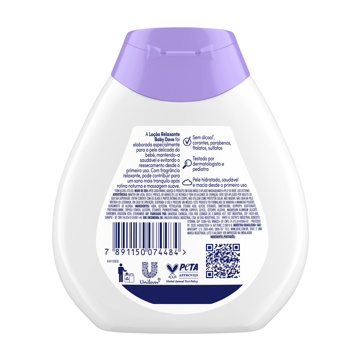 Loção Hidratante Infantil Baby Dove Hora de Dormir Bebê Hidratação Relaxante 200ml — imagem 2 | Farmácia Resyla