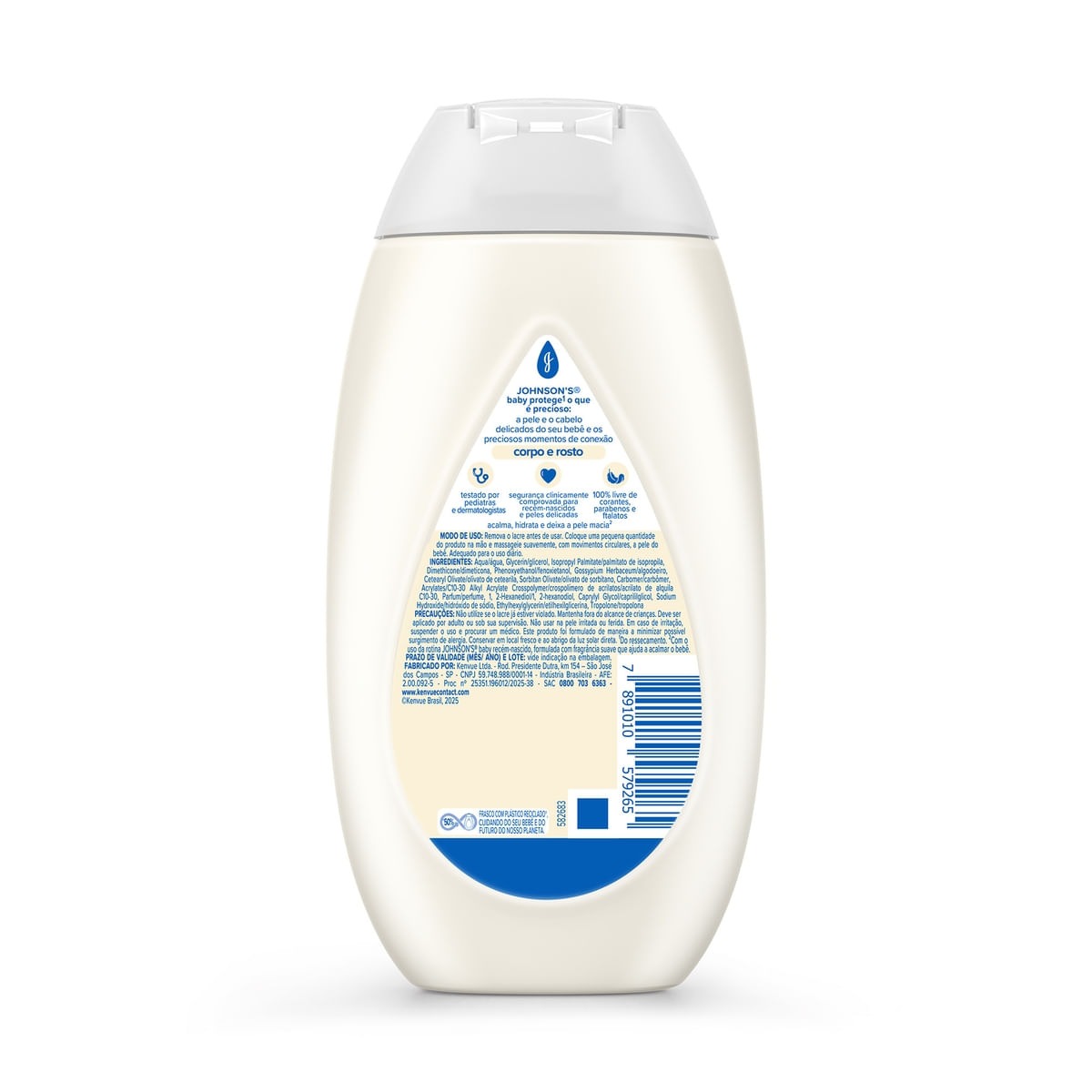 Loção Hidratante Infantil Johnson's Baby Recém-nascido Hipoalergênica 200ml — imagem 2 | Farmácia Resyla