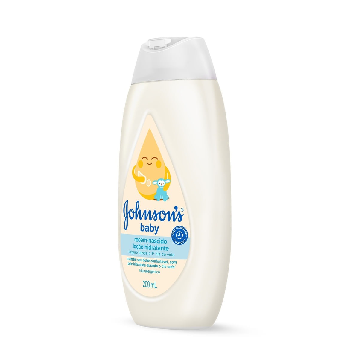 Loção Hidratante Infantil Johnson's Baby Recém-nascido Hipoalergênica 200ml — imagem 4 | Farmácia Resyla