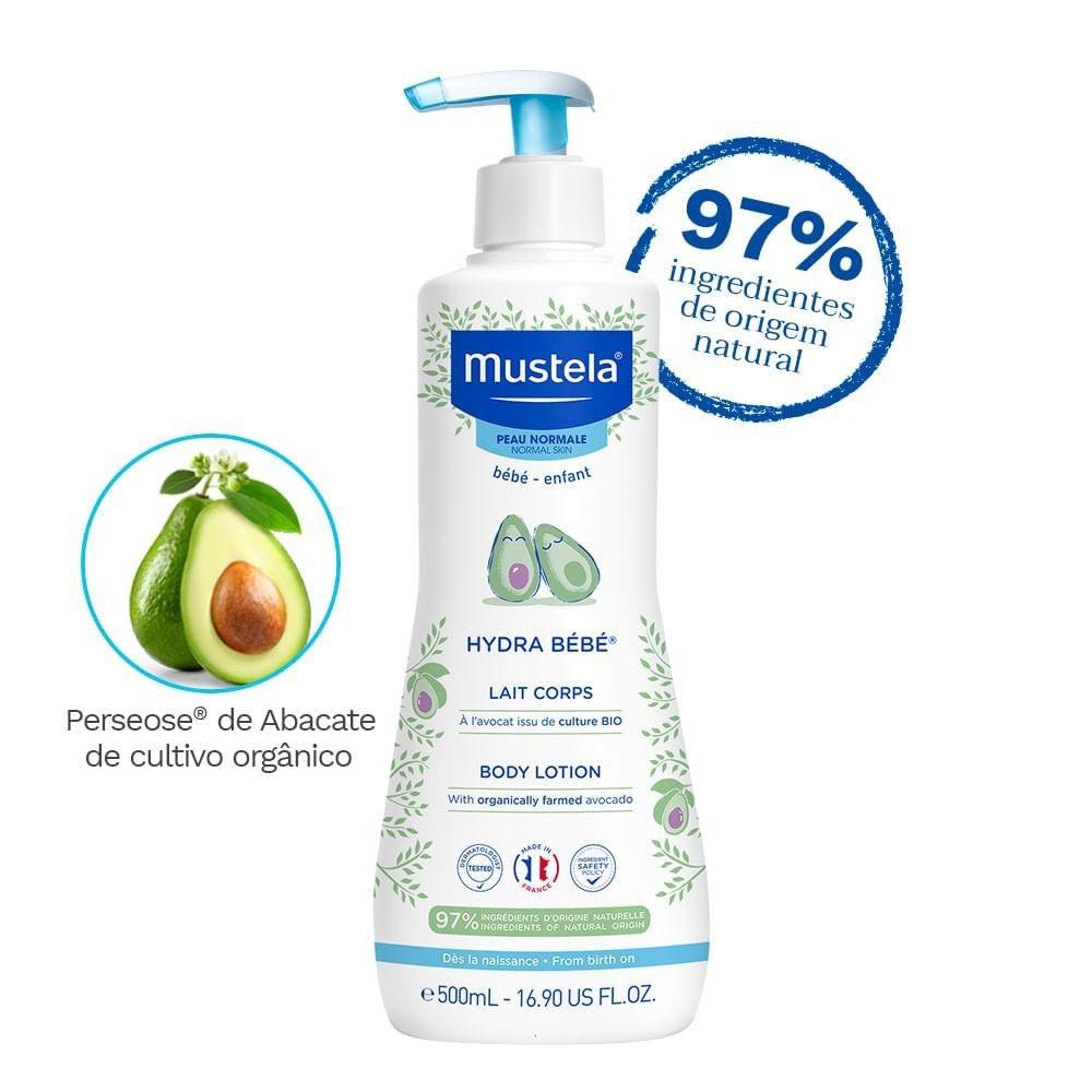 Loção Hidratante Mustela Hydra Bébé Bebê Pele Normal 500ml — imagem 2 | Farmácia Resyla