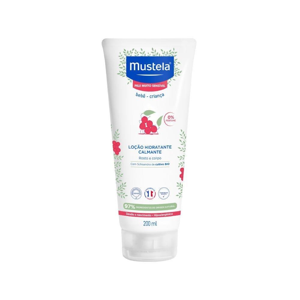 Loção Hidratante Mustela Pele Muito Sensível Bebê Calmante Sem Perfume 200ml — Mustela | Farmácia Resyla