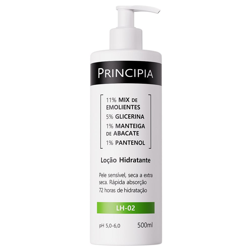 Loção Hidratante Principia Lh 02 500ml — Principia | Farmácia Resyla