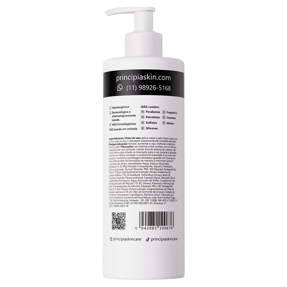 Loção Hidratante Principia Lh 02 500ml — imagem 2 | Farmácia Resyla