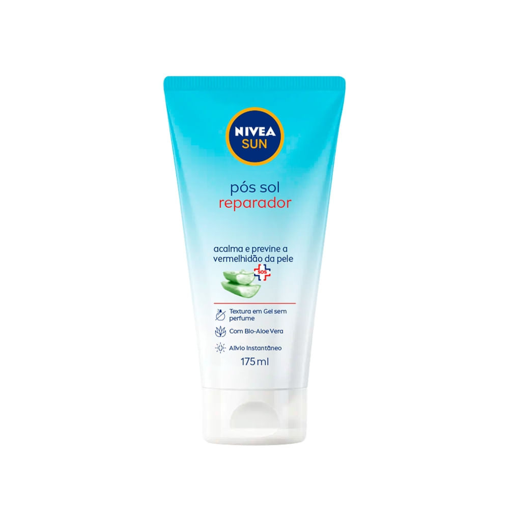 Loção Pós-Sol Nivea Sun Reparadora Aloe Vera Gel 175ml — imagem 2 | Farmácia Resyla