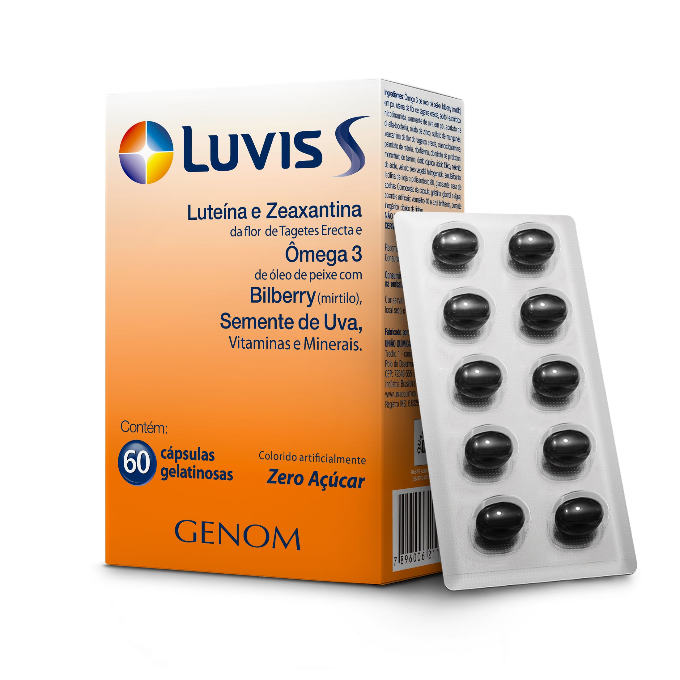 Luvis S 60 Cápsulas Moles — imagem 2 | Farmácia Resyla
