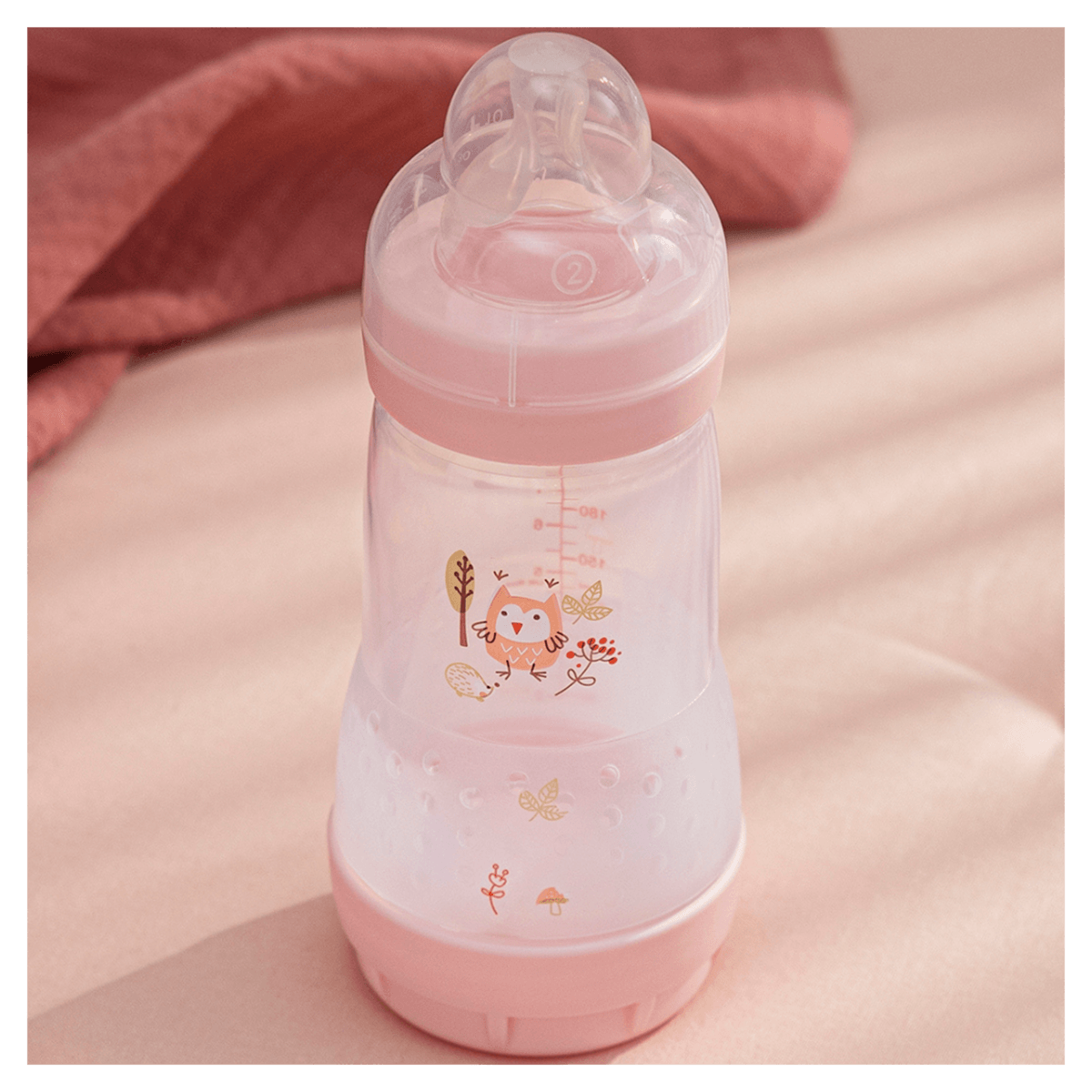 Mamadeira MAM Easy Start Anticólica +2 meses Rosa 260ml 1 Unidade — imagem 4 | Farmácia Resyla