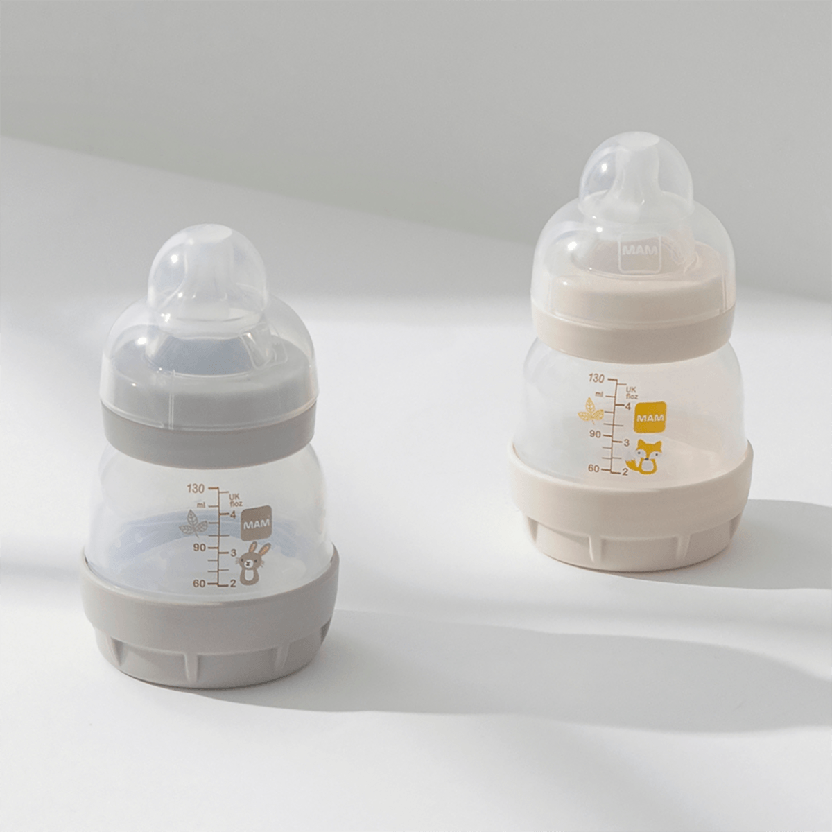 Mamadeira MAM Easy Start Anticólica Bico de Silicone de 0 a 6 meses Azul 130ml 1 Unidade — imagem 3 | Farmácia Resyla