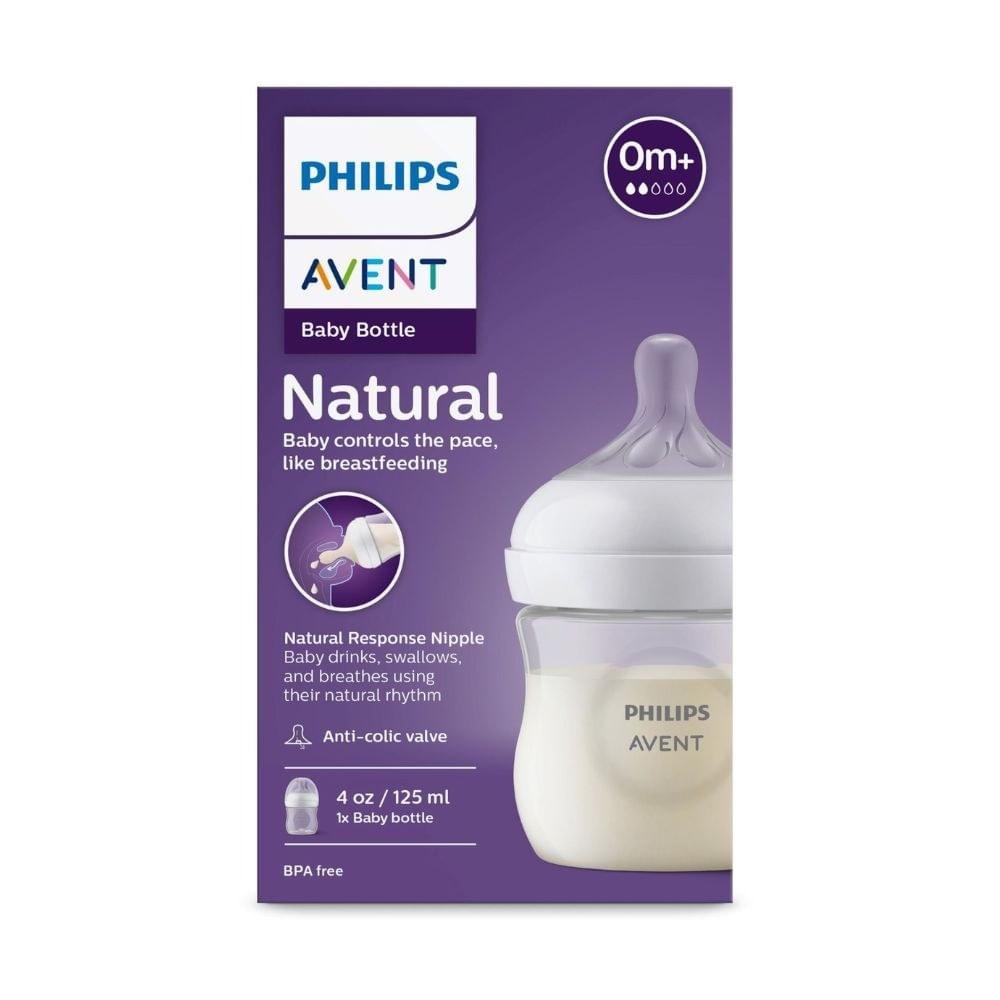 Mamadeira Philips Avent Pétala +0 meses Anticólica Fluxo Lento Tamanho 3 125ml 1 Unidade — imagem 2 | Farmácia Resyla