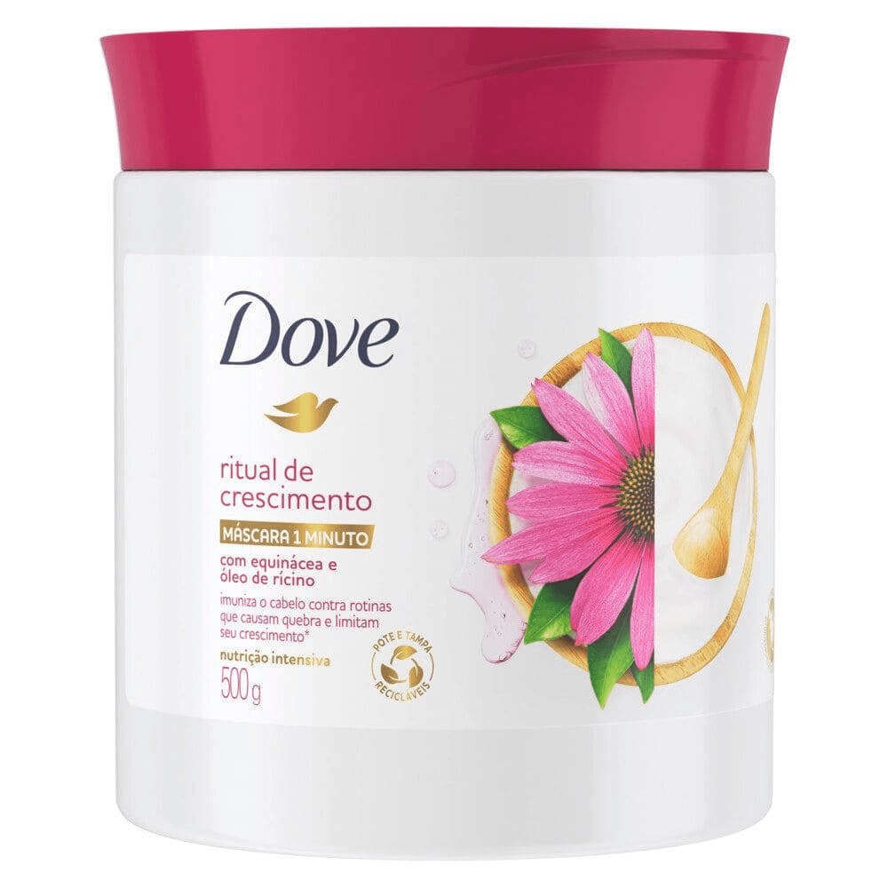 Masc Cap Dove Cond Nutricao Inte Ritual De Cresc 1 Min 500g — Dove | Farmácia Resyla