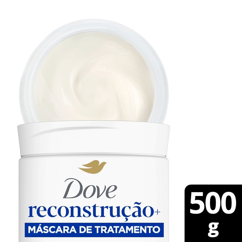 Máscara 2 Em 1 Dove Reconstrução + Aminoácido 500g — Dove | Farmácia Resyla