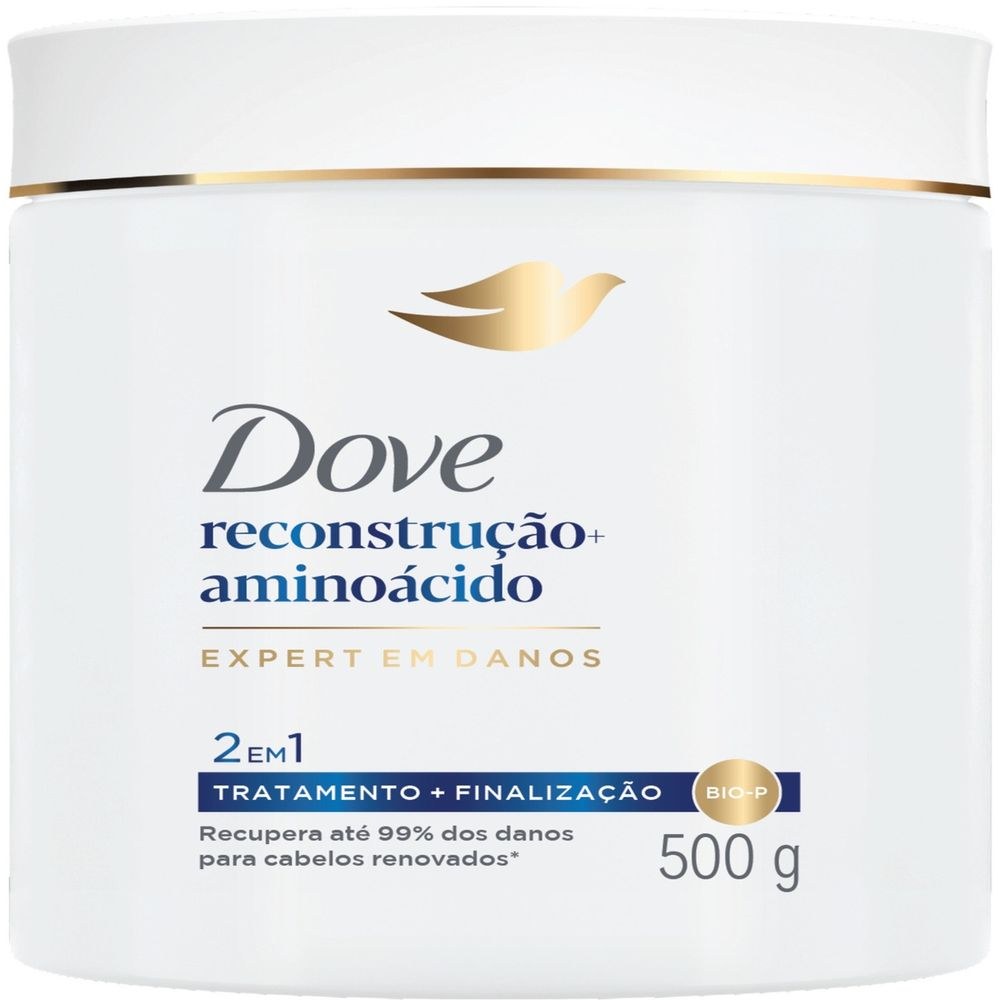 Máscara 2 Em 1 Dove Reconstrução + Aminoácido 500g — imagem 2 | Farmácia Resyla