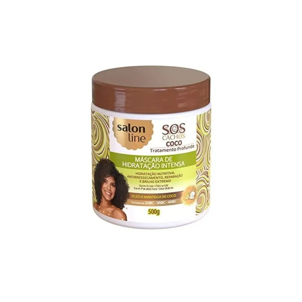 Máscara Capilar Salon Line SOS Cachos Coco 500g — Salon Line | Farmácia Resyla