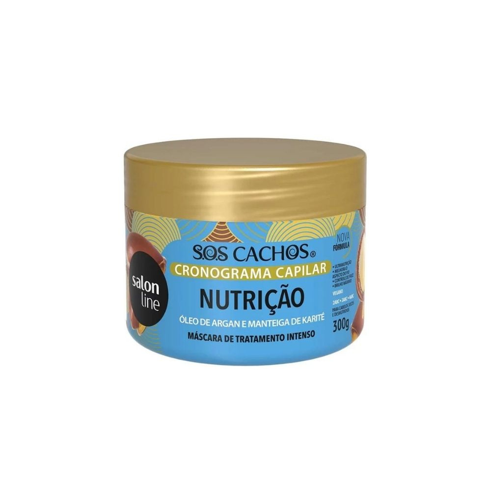 Mascara Capilar Salon Line sos cronograma Nutricao 300g — Salon Line | Farmácia Resyla