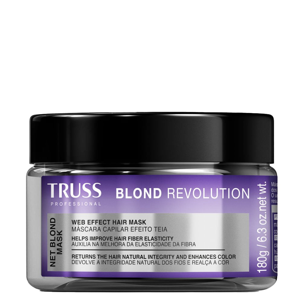 Máscara Capilar Truss Blond Revolution Net Blond Mask 180g — Truss | Farmácia Resyla