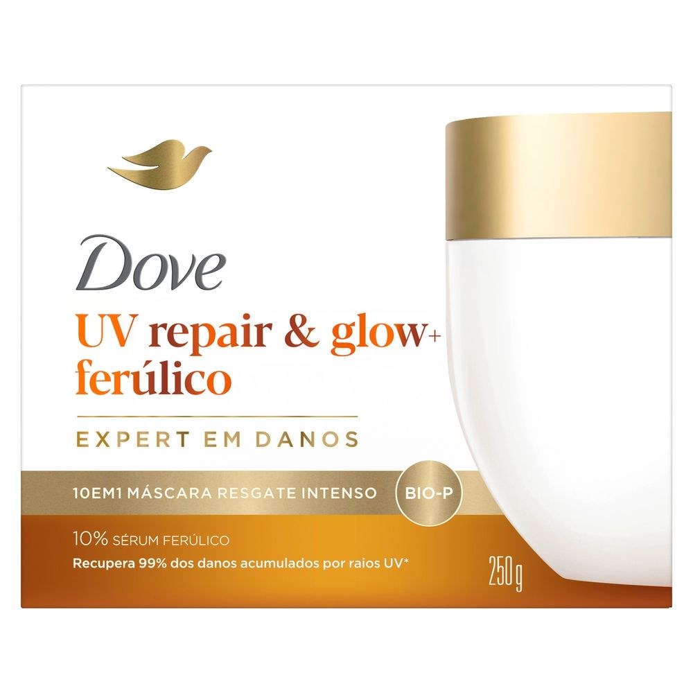 Máscara De Resgate Intenso Dove 10 Em 1 10% Sérum Ferúlico Uv Repair Glow + Ferúlico 250g — imagem 2 | Farmácia Resyla