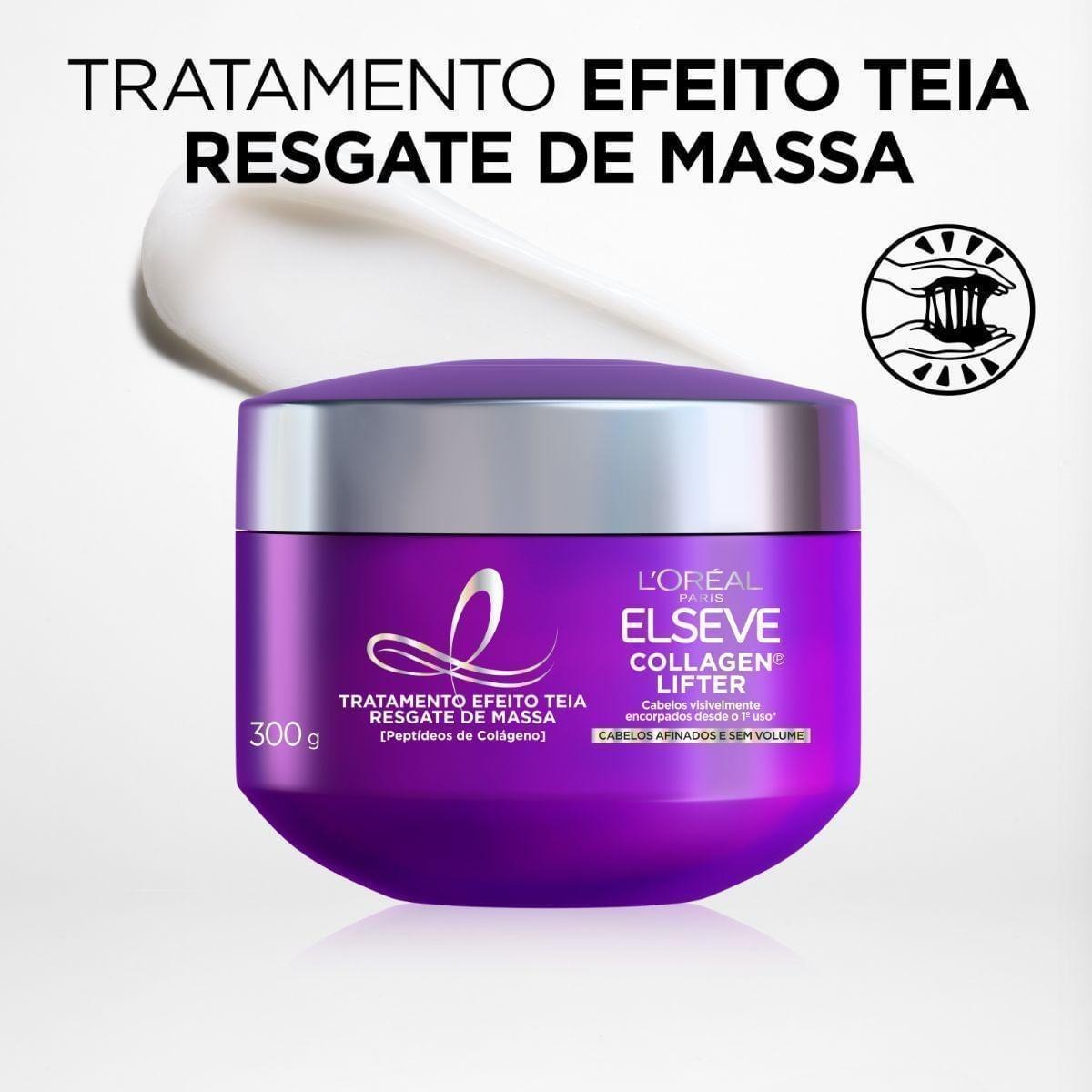 Máscara de Tratamento Capilar Elseve Collagen Lifter Efeito Teia 300g — imagem 2 | Farmácia Resyla