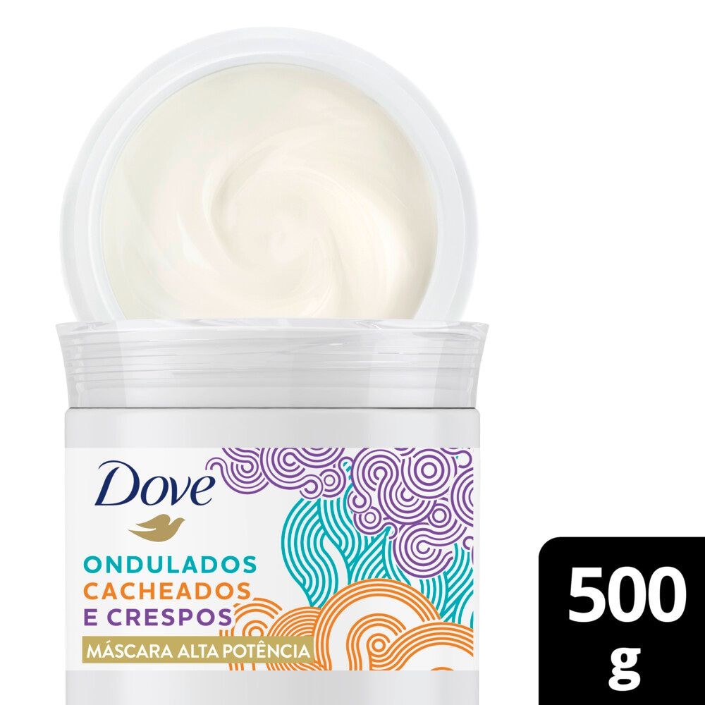 Máscara de Tratamento Dove Texturas Reais Alta Potência 500g — Dove | Farmácia Resyla
