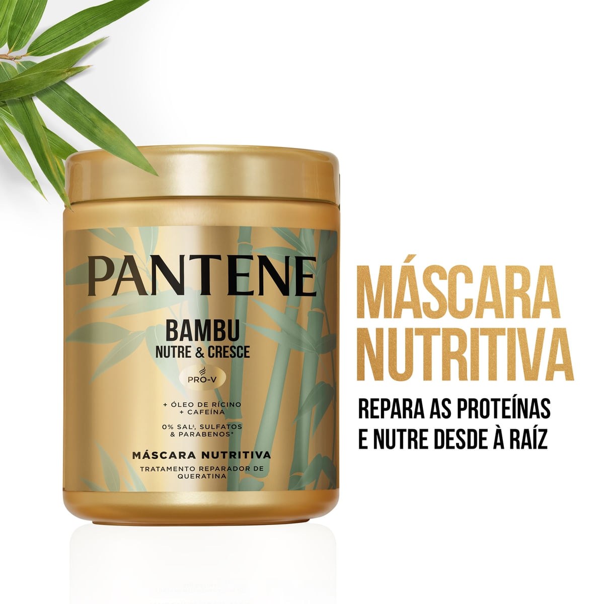Máscara de Tratamento Pantene Pro-V Bambu Nutre & Cresce 600ml — imagem 2 | Farmácia Resyla