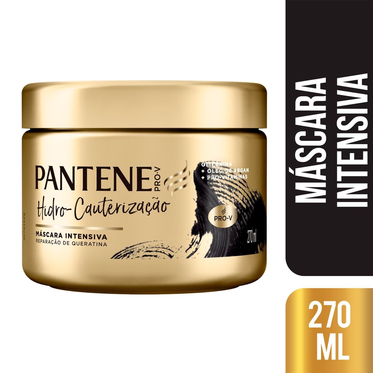 Máscara de Tratamento Pantene Pro-V Hidro-Cauterização Hidratação e Reparação 270ml — Pantene | Farmácia Resyla