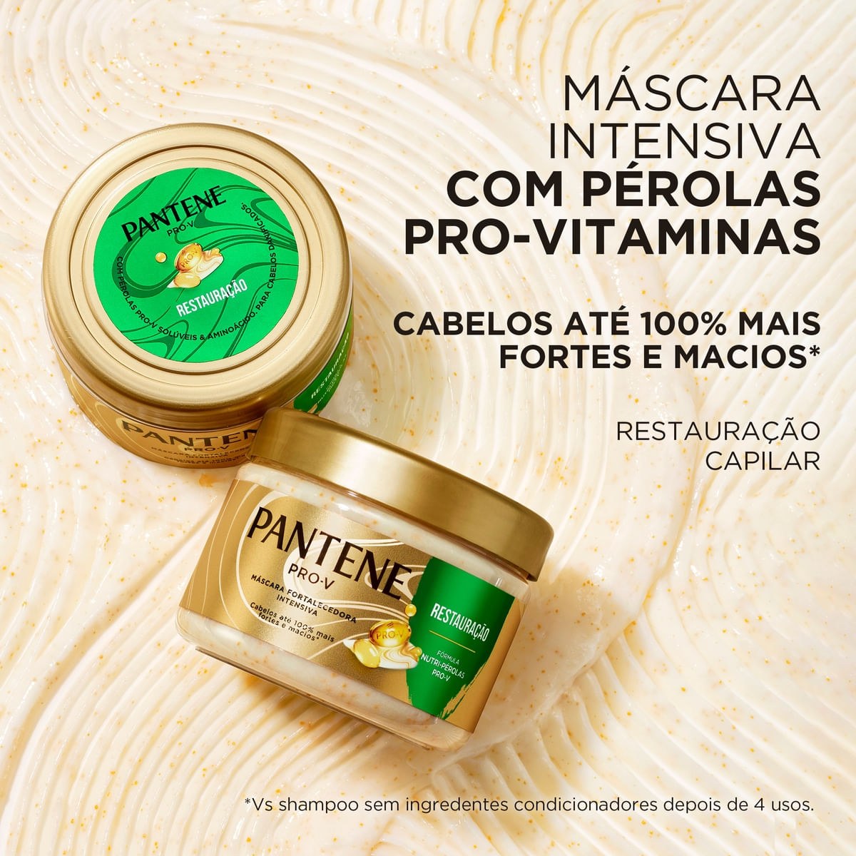 Máscara de Tratamento Pantene Pro-V Restauração Intensiva 270ml — imagem 4 | Farmácia Resyla