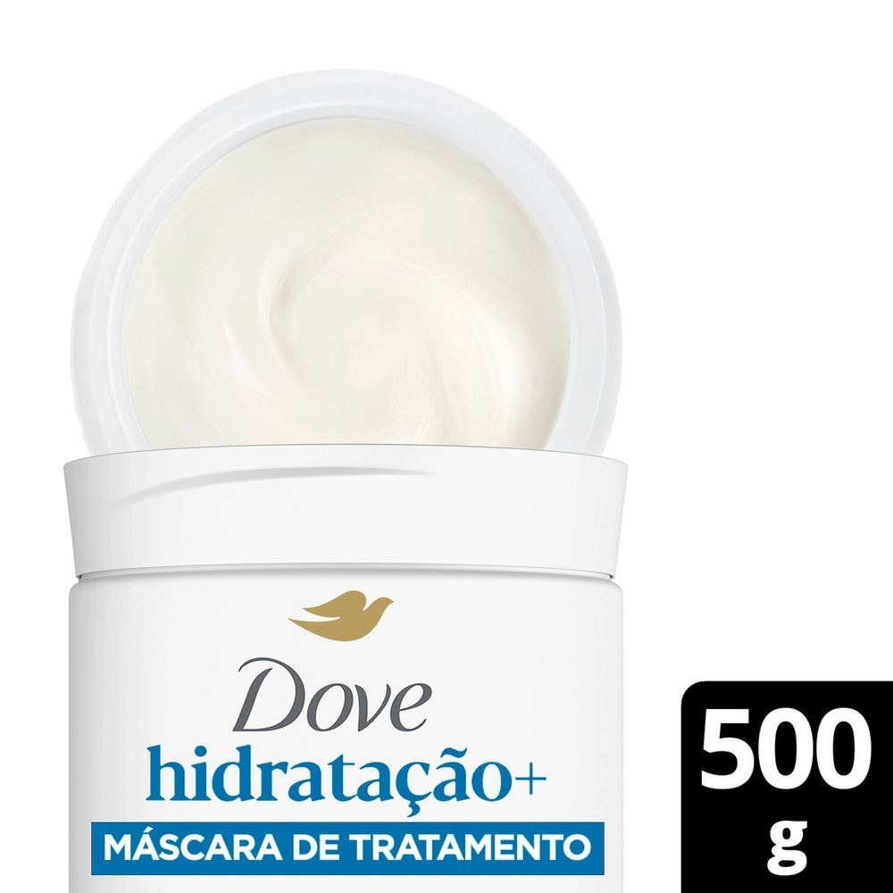 Máscara Dove 2 Em 1 Hidratação + Hialuron-Vit 500g — Dove | Farmácia Resyla