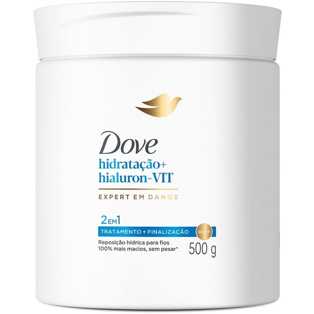 Máscara Dove 2 Em 1 Hidratação + Hialuron-Vit 500g — imagem 2 | Farmácia Resyla